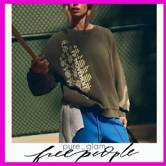 Free People sweatshirt - Picture 1 of 4